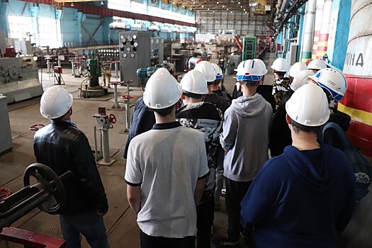 Студенты познакомились с работой Кировской ТЭЦ-4