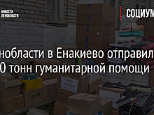 Из Ленобласти в Енакиево отправили еще 20 тонн гуманитарной помощи