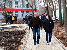 Мэр Самары Иван Носков: В Часовом сквере завершается благоустройство благодаря инициативе местных жителей