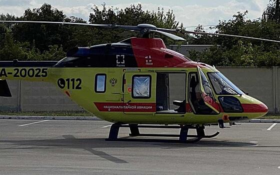 В Сасове госпитализировали ребёнка на вертолёте санавиации