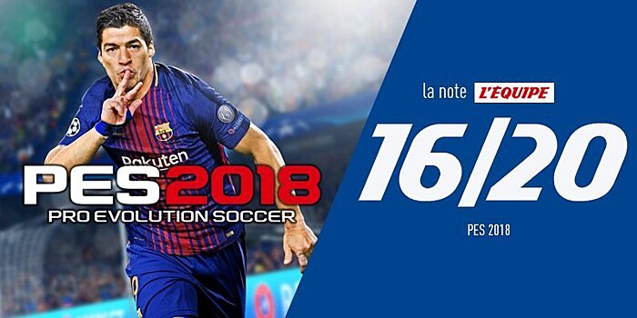 Издание L'Equipe оценило FIFA 18 выше, чем PES 2018