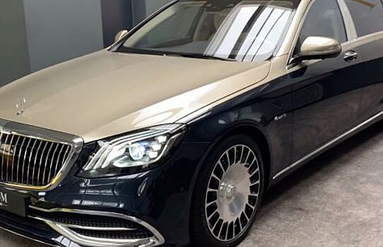 Этот Mercedes-Maybach S 560 имеет окрас стоимостью в 17 тысяч долларов