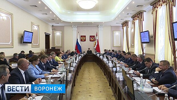 В правительстве одобрили проект бюджета Воронежской области на 2018 год