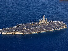 Крупнейший авианосец ВМС США отзывают из Средиземноморья