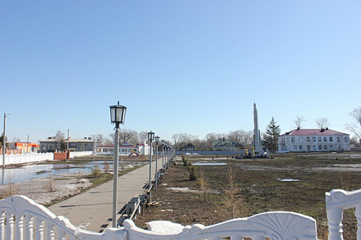 Ситуация стабильная: вода ушла с улиц села Нижнее Санчелеево