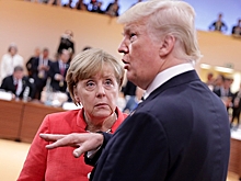 Стало известно о "горячем споре" Трампа и Меркель из-за России