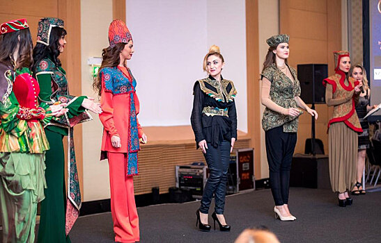 Гюльнара Халилова представила национальную коллекцию в Австрии