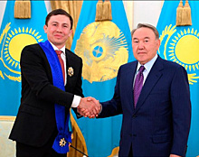 Геннадий Головкин награждён орденом президента Казахстана: фото и видео дня