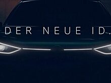 Volkswagen опубликовал тизер нового электрического хэтчбека