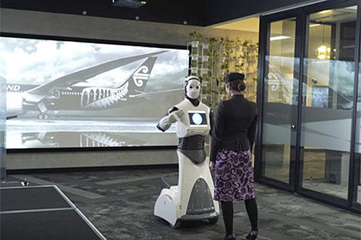 В аэропорту Сиднея заработал человекоподобный робот-помощник
