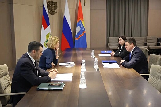 Евгений Первышов и Оксана Лут обсудили развитие АПК Тамбовской области