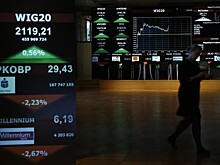 Рынок акций Польши закрылся ростом, WIG30 прибавил 0,22%