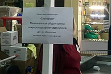Директора уральского магазина оштрафовали за введение минимальной цены покупки