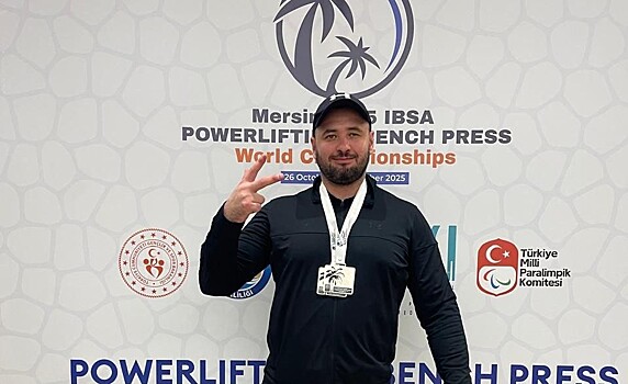 Антон Горбунов дважды стал призером мирового первенства по пауэрлифтингу