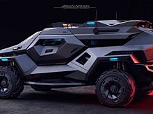 Внедорожник Bonkers Armortruck выглядит как космолет