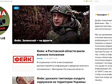 Сайт по разоблачению фальшивых новостей о спецоперации ВС России на Украине запустили в сети