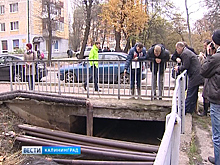 В Калининграде почистили русла рек после октябрьских потопов