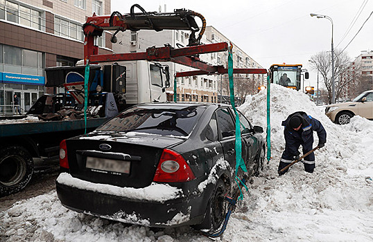 Принудительная эвакуация на штрафстоянку в Москве стала дороже с 1 января