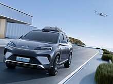 BYD позволяет дронам летать: а взлет-посадка происходят прямо на крышу авто