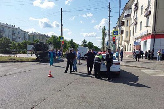 В Рязани в ДТП с машиной скорой помощи пострадали четыре человека