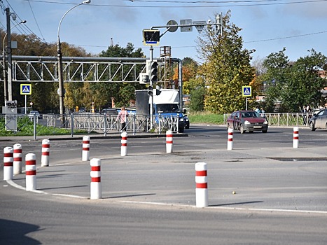 С момента запуска кольцевого движения на перекрестке Конева - Можайского не произошло ни одного ДТП с пострадавшими