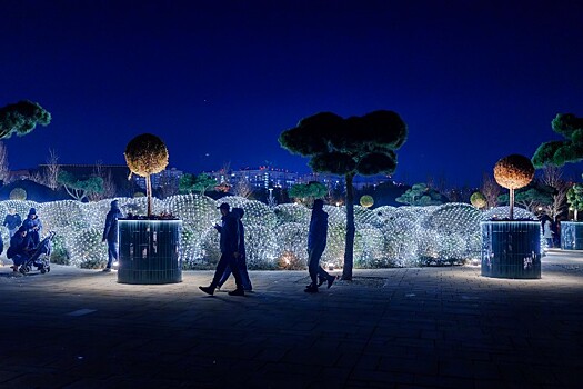 Огромную очередь запечатлели в парке Галицкого в Краснодаре