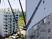 Как китайцы за сутки построили многоэтажный дом