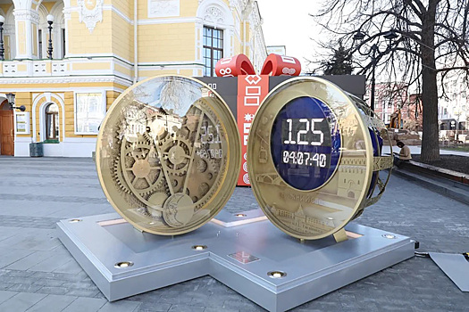 Часы обратного отсчета перенесут в парк Кулибина после 800-летия города