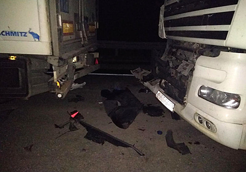 Погиб за рулём большегруза