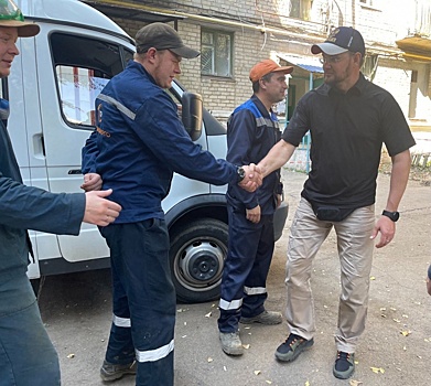 Нижегородские коммунальщики восстановят подачу воды и тепла в Харцызске