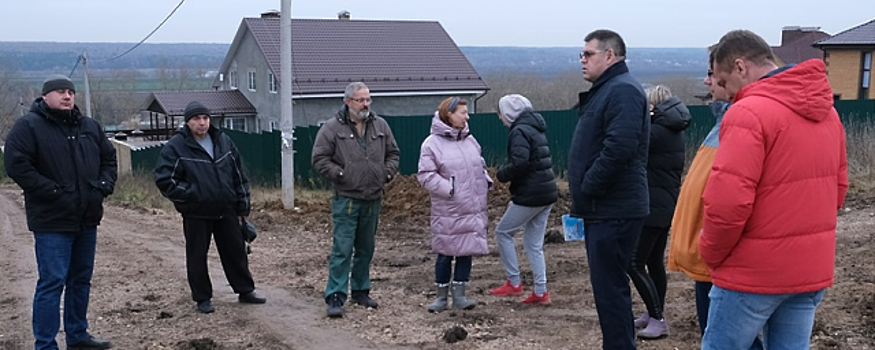 В г.о. Пущино подводят газ к домам на улицах Грызловская и Балковская