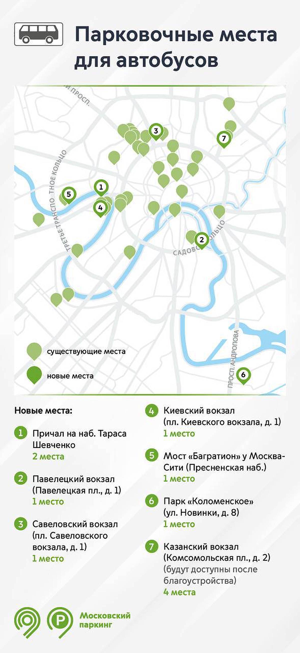 Еще четыре парковки для грузовиков обустроят в Москве до конца мая