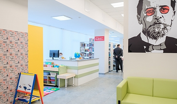 Первая модельная библиотека открылась в Архангельске по нацпроекту "Культура"