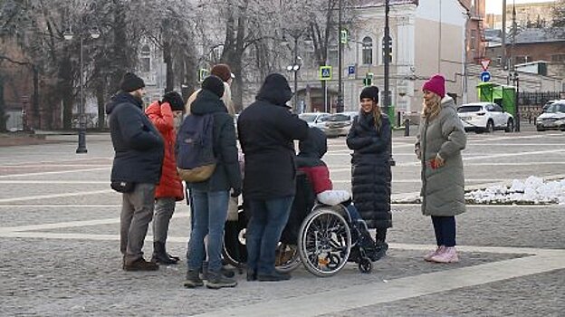 В Пензе активисты напомнили о проблеме доступной среды