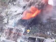 Минобороны показало кадры боев близ Красноармейска