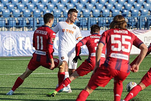 «Урал» и «СКА-Хабаровск» сыграли вничью в сверхрезультативном матче Первой лиги