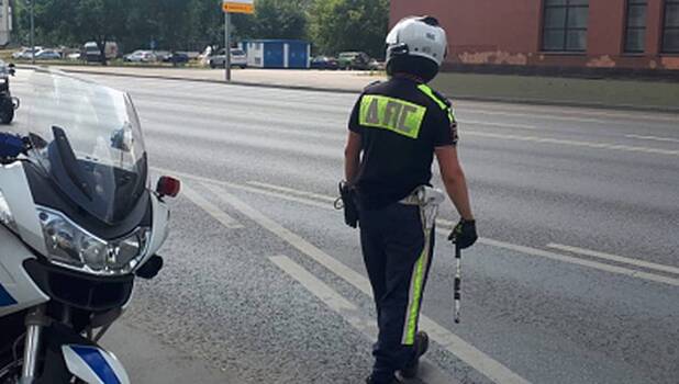 Столичные госавтоинспекторы провели профилактическое мероприятие «Мотоциклист»