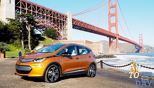 Электрический Chevy Bolt с дальностью порядка 400 км