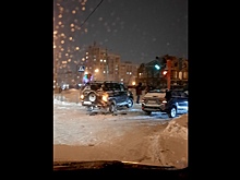 Очевидец запечатлел на фото место ДТП в Кемерове