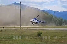 Три пассажира разбившегося на Алтае вертолета Ми-8 находятся в реанимации