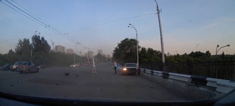 Видео кемеровского ДТП с пострадавшими детьми появилось в Сети