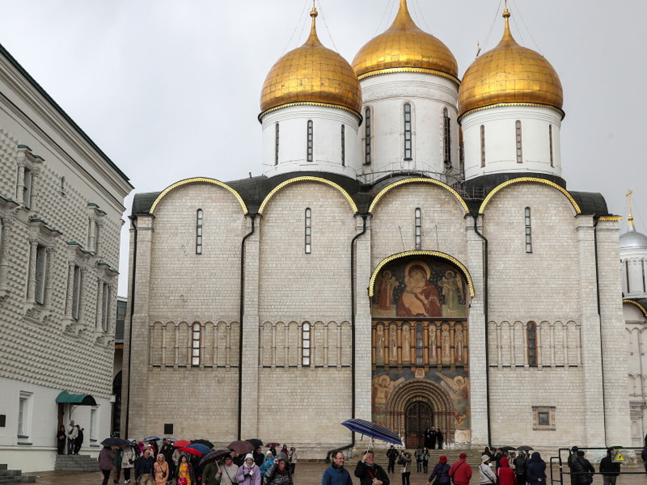 Успенский собор Московского Кремля в 3д