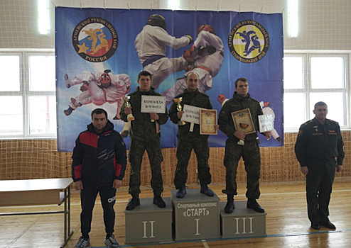 Офицер российской военной базы в Абхазии стал пятикратным чемпионом 49-й армии по армейскому рукопашному бою