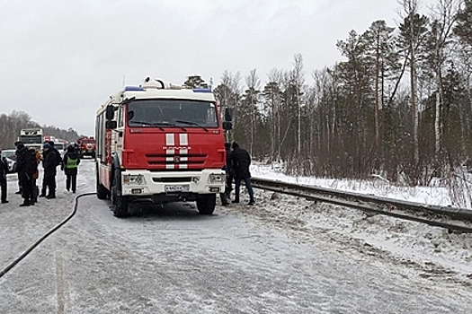 Семья погибла при пожаре в российском селе