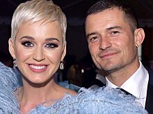 Не скрывали чувств: Кэти Перри и Орландо Блума засняли за поцелуями в Венеции