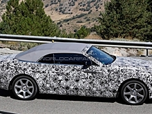 На фотографиях «засвечен» кабриолет Rolls-Royce Dawn