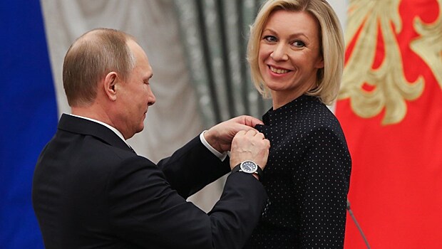 Путин наградил Захарову, Небензю и Башмета