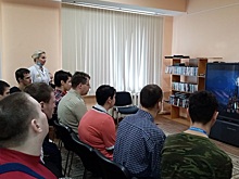 Сотрудники интерната №5 провели киновечер для воспитанников