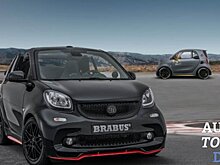 Brabus 125R - это доработанная версия кабриолета Smart Fortwo