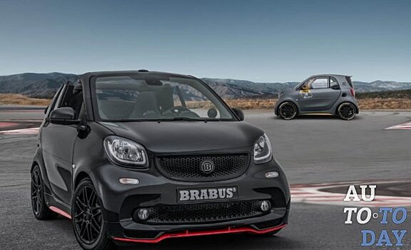 Brabus 125R - это доработанная версия кабриолета Smart Fortwo